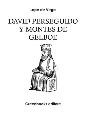 cover image of David perseguido y montes de Gelboe